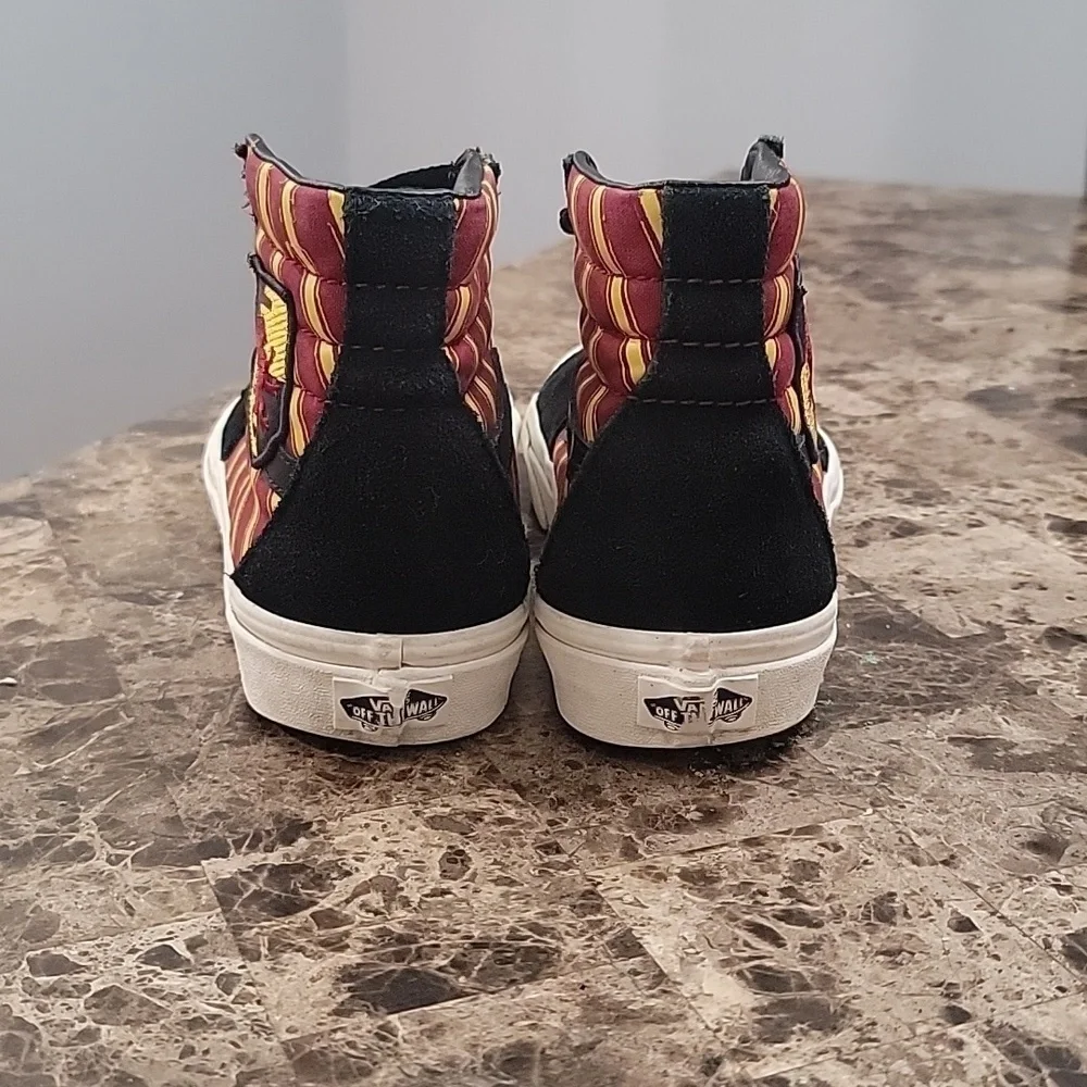 Vans X Harry Potter SK8 Hi Gryffindor Multi VN0A4BV6XK8 Woman's 9.5 Men's 8